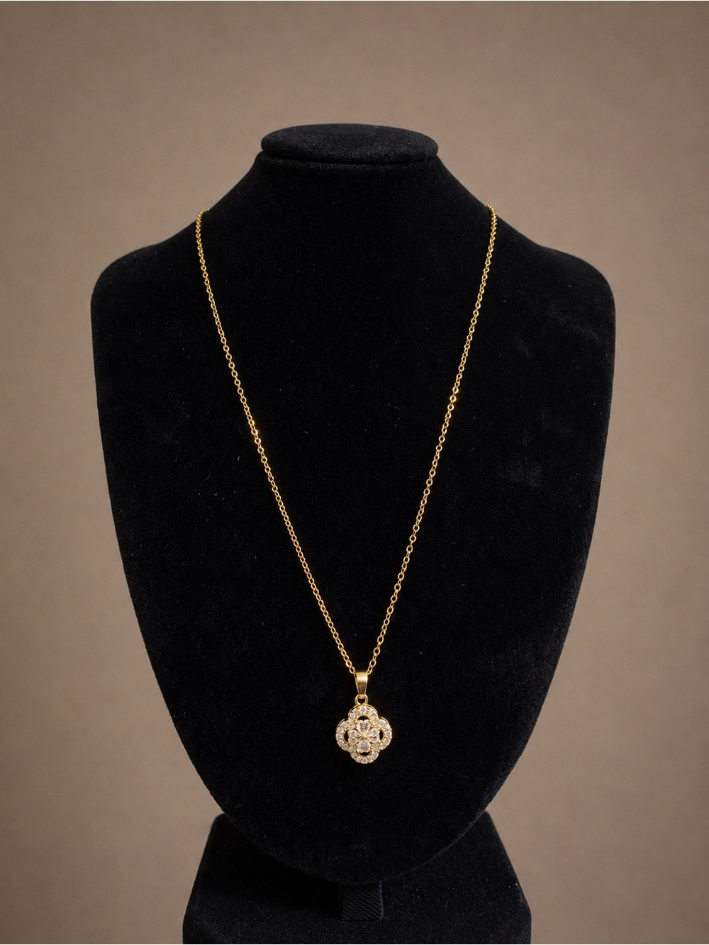 Gold Pendant Necklace - Elegant Women's Jewelry New with Box
